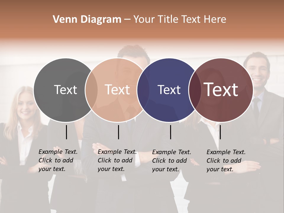 Businesswoman People Job PowerPoint Template