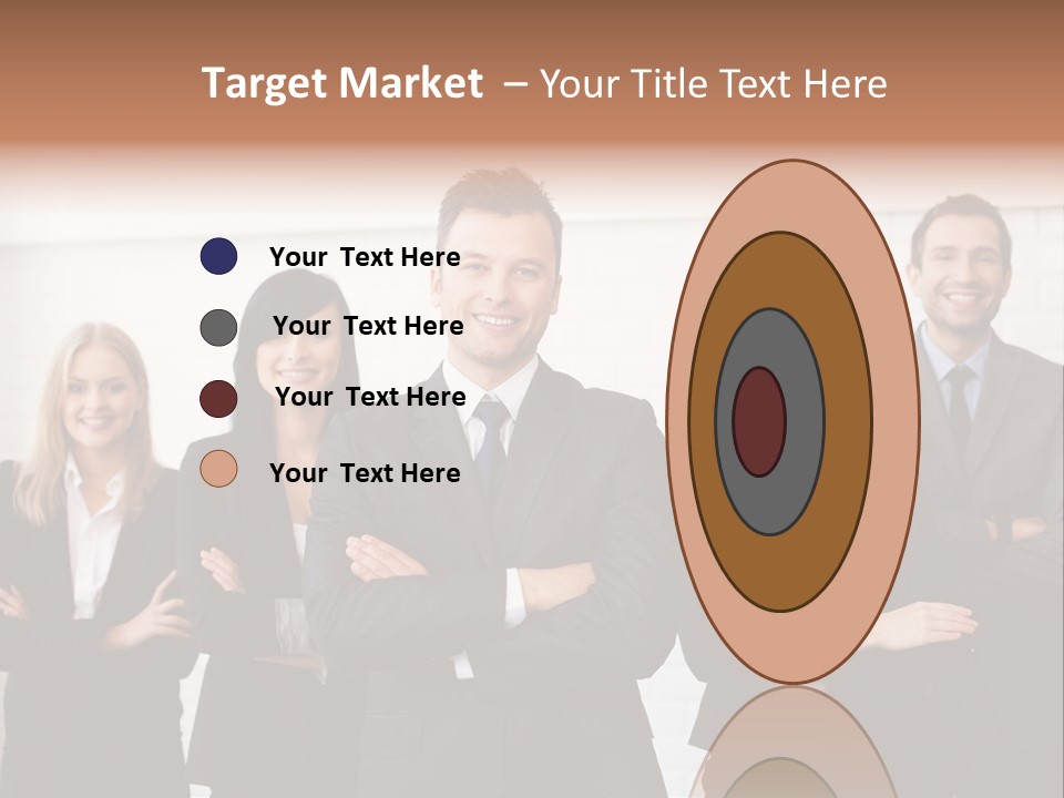 Businesswoman People Job PowerPoint Template