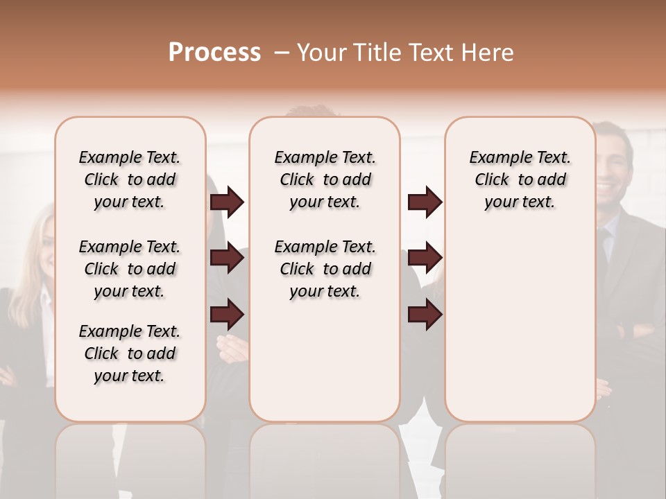 Businesswoman People Job PowerPoint Template