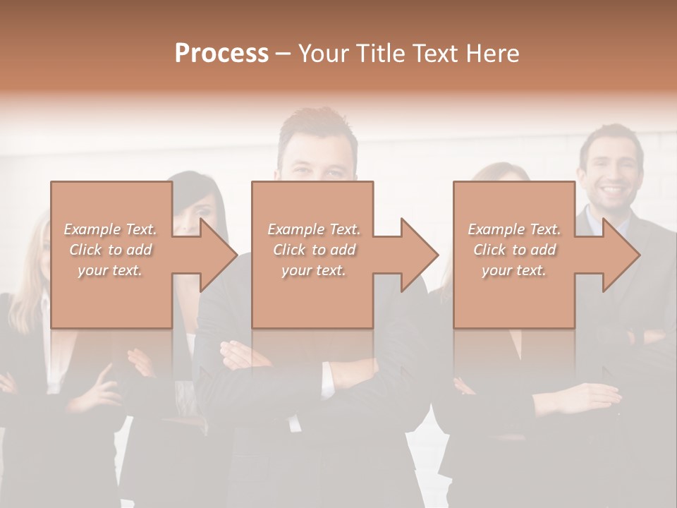 Businesswoman People Job PowerPoint Template