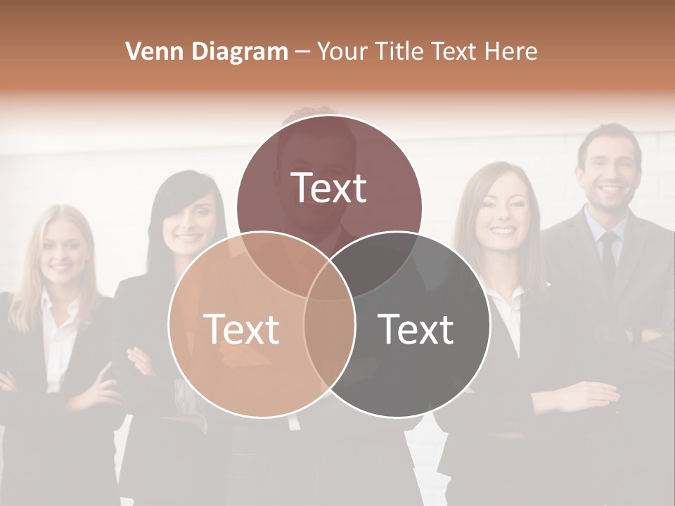 Businesswoman People Job PowerPoint Template