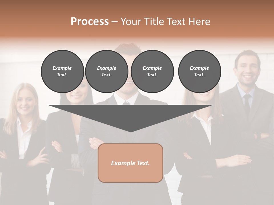 Businesswoman People Job PowerPoint Template