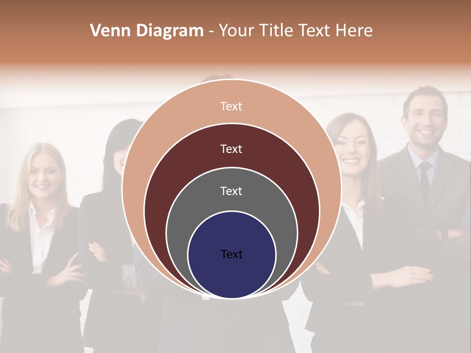 Businesswoman People Job PowerPoint Template