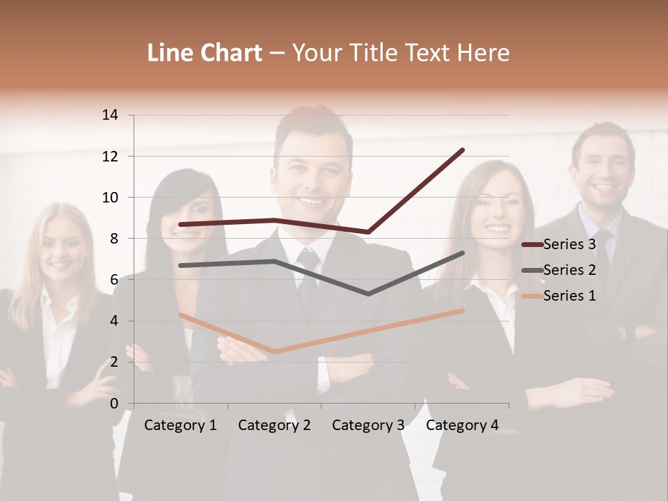 Businesswoman People Job PowerPoint Template