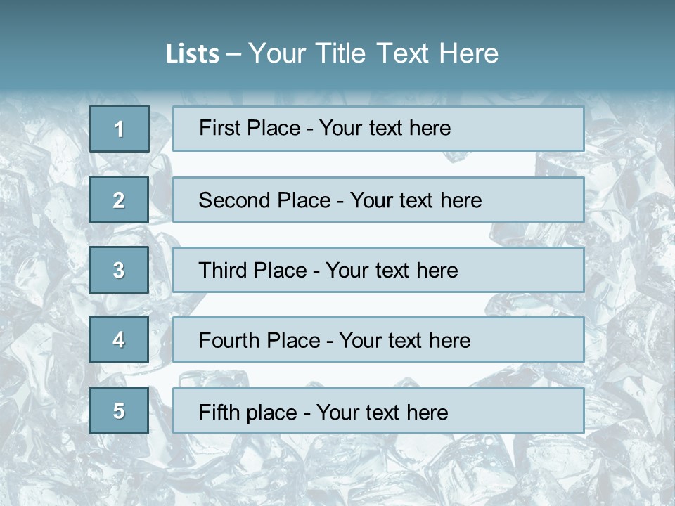 Grunge Drink Abstract PowerPoint Template