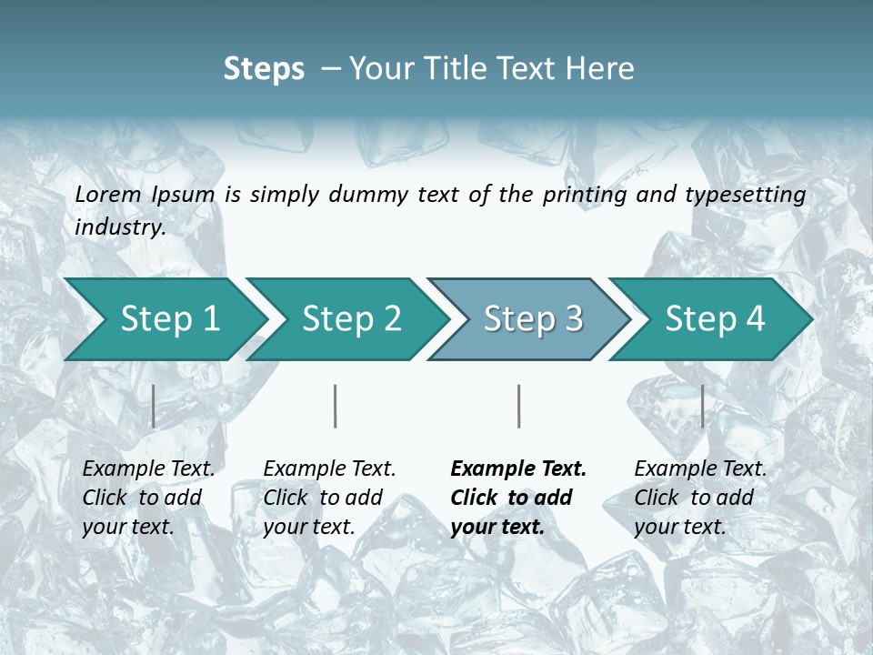 Grunge Drink Abstract PowerPoint Template