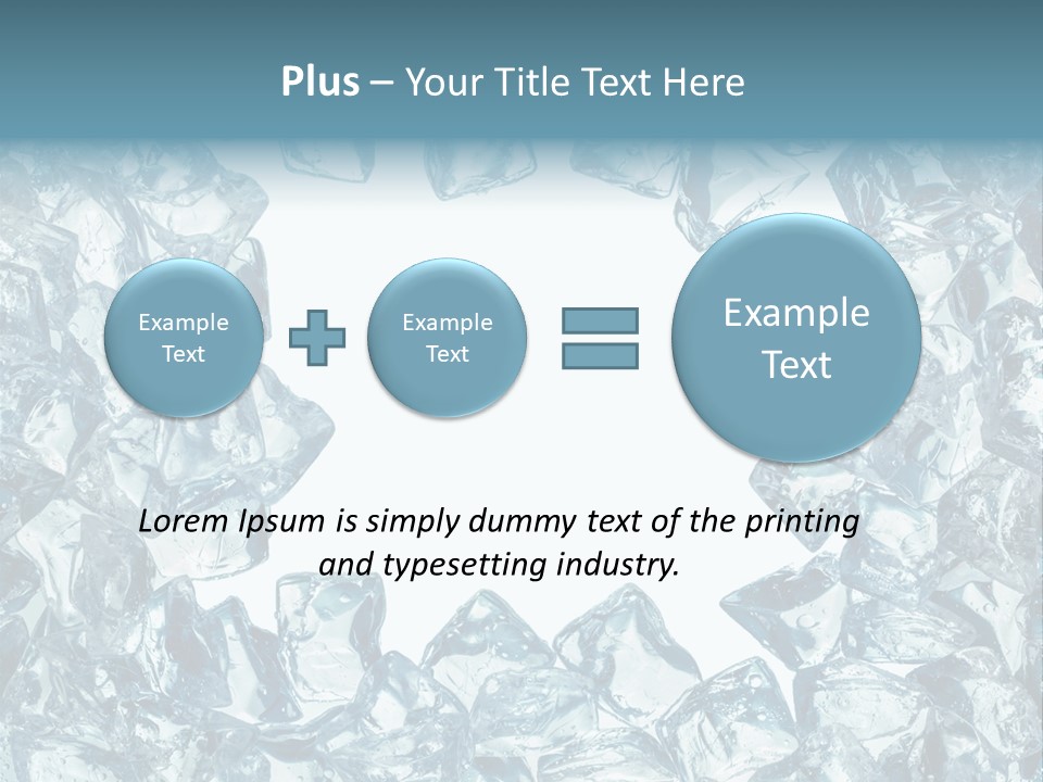 Grunge Drink Abstract PowerPoint Template