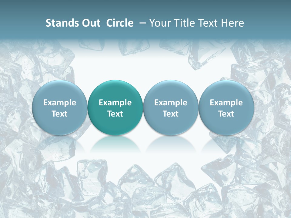 Grunge Drink Abstract PowerPoint Template