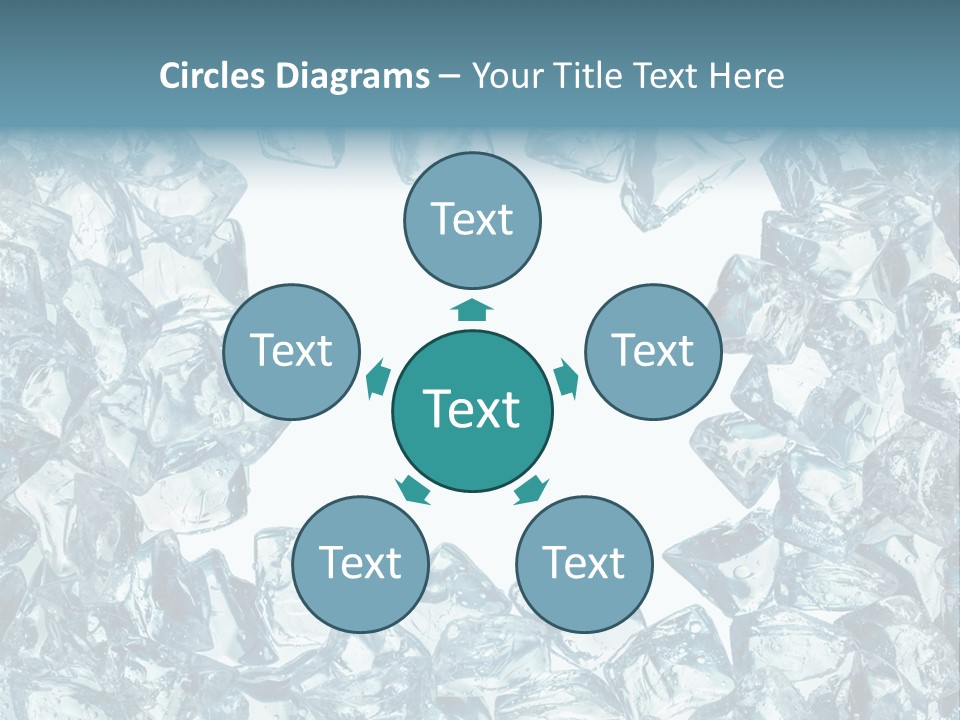 Grunge Drink Abstract PowerPoint Template