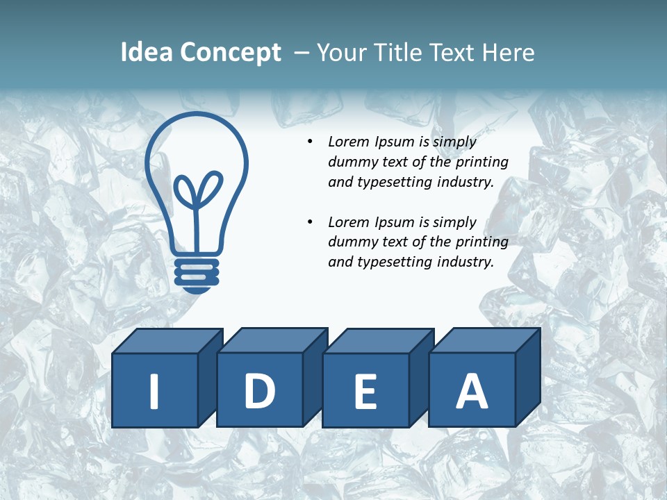 Grunge Drink Abstract PowerPoint Template