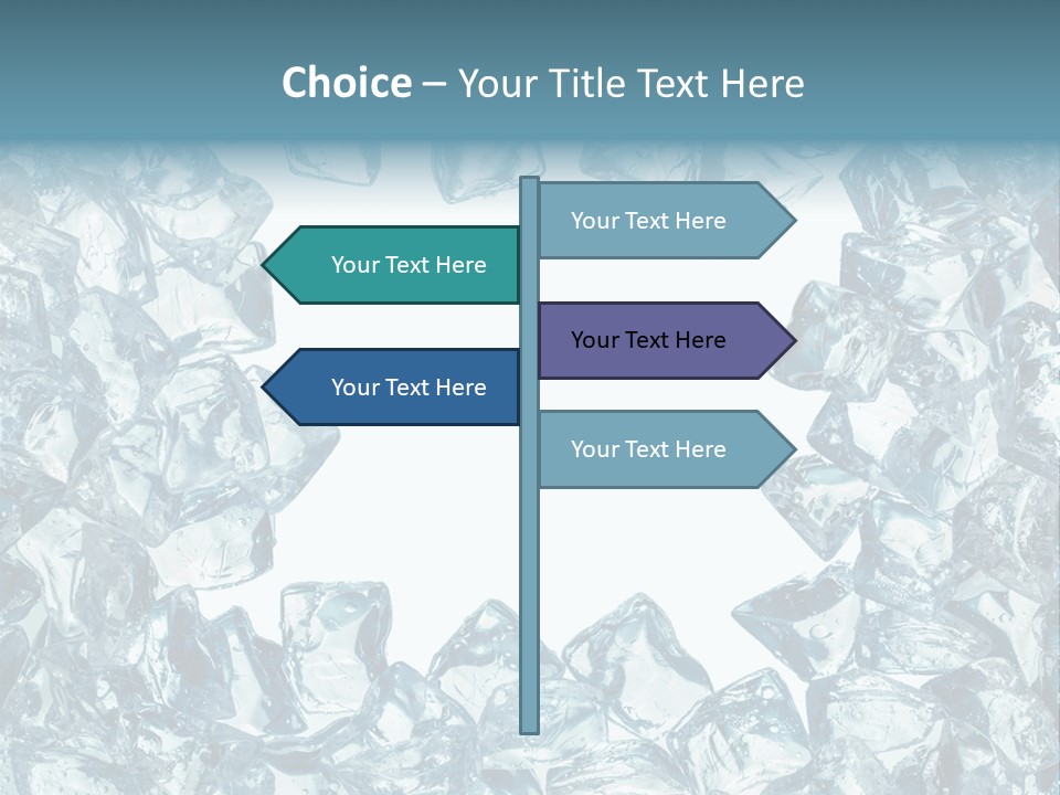 Grunge Drink Abstract PowerPoint Template