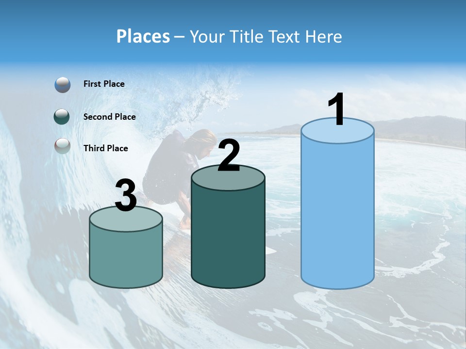 Summer Watersports Fun PowerPoint Template