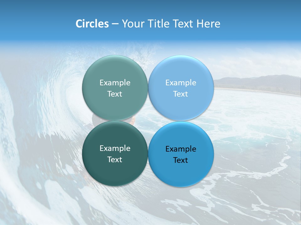 Summer Watersports Fun PowerPoint Template