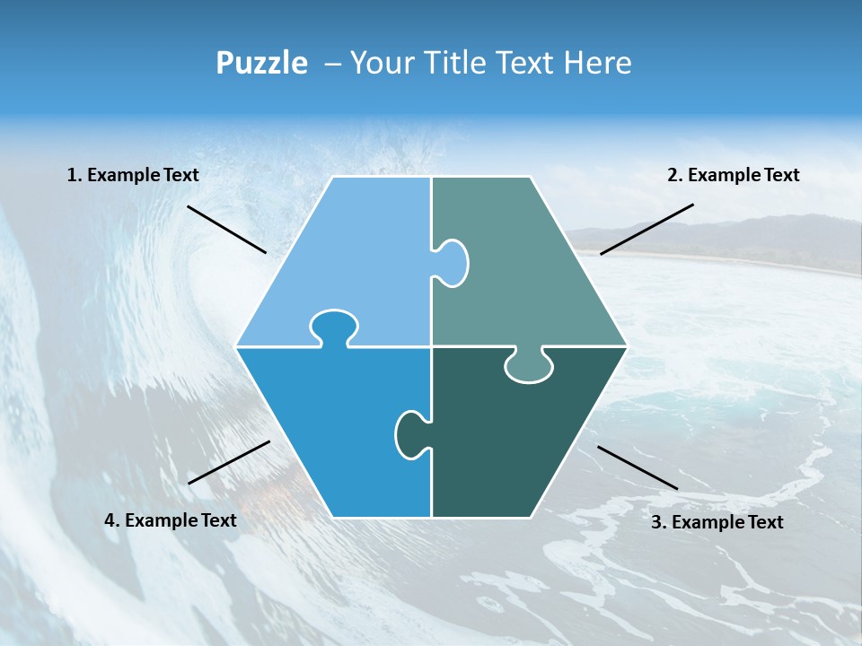 Summer Watersports Fun PowerPoint Template