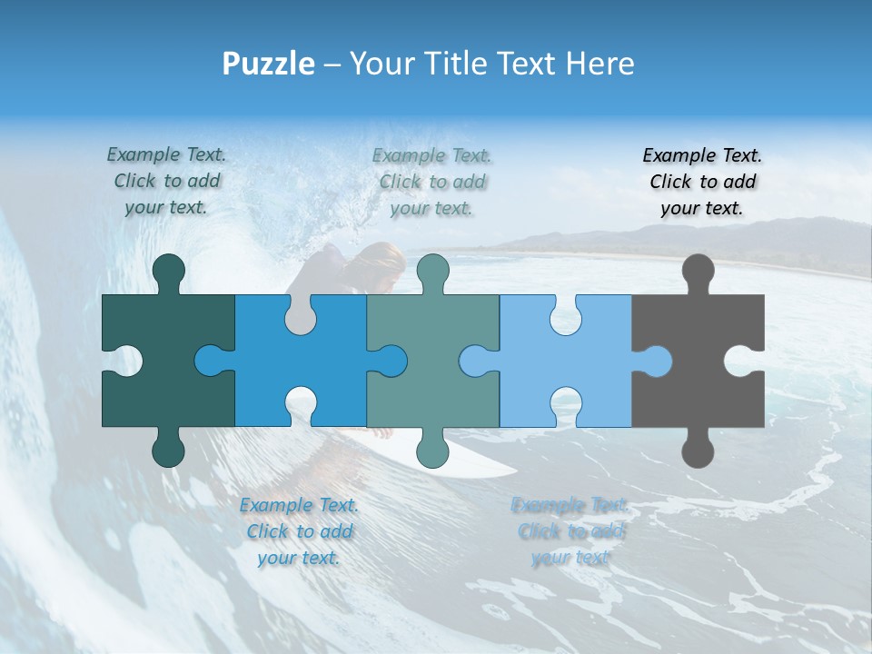 Summer Watersports Fun PowerPoint Template