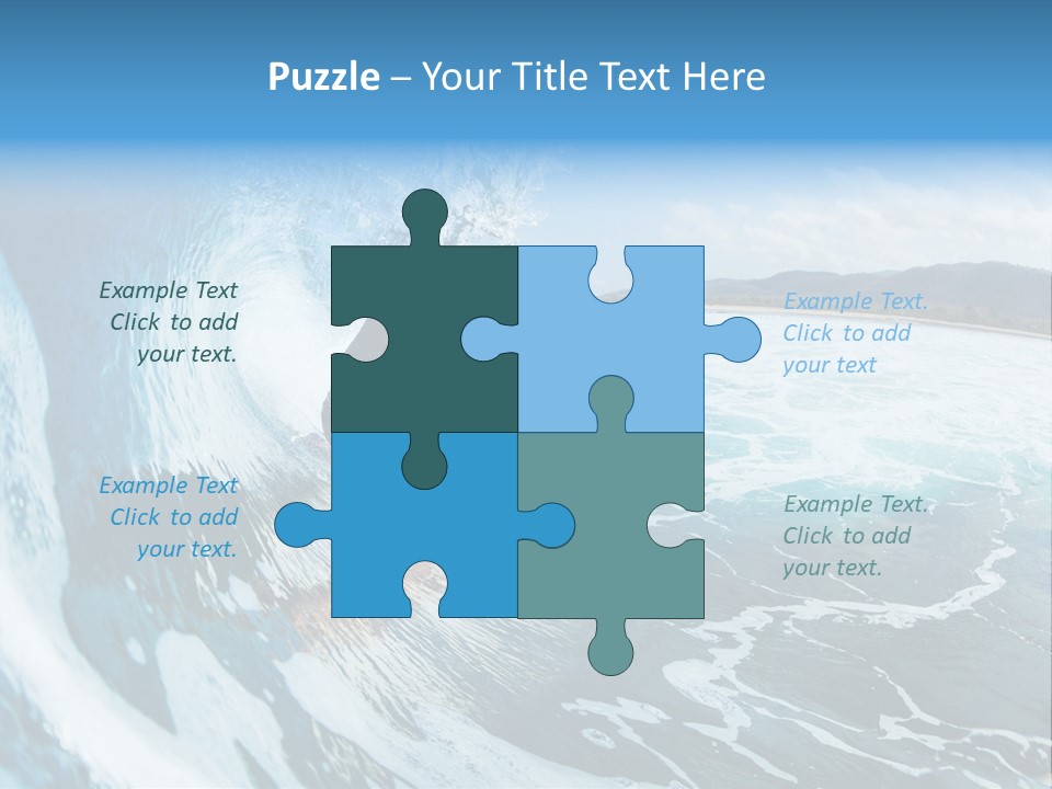 Summer Watersports Fun PowerPoint Template