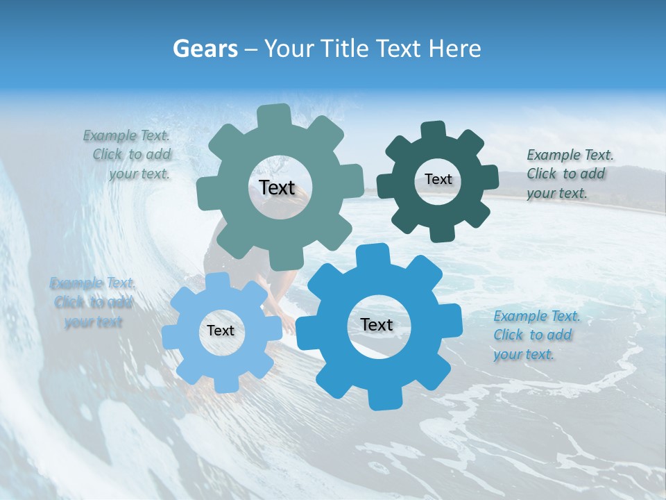 Summer Watersports Fun PowerPoint Template