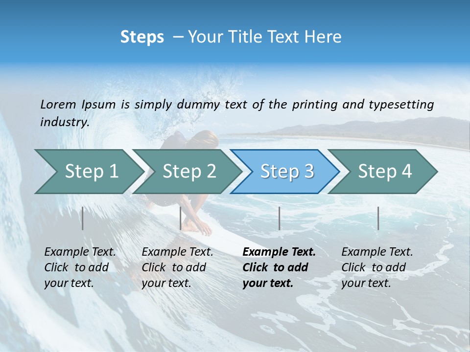 Summer Watersports Fun PowerPoint Template