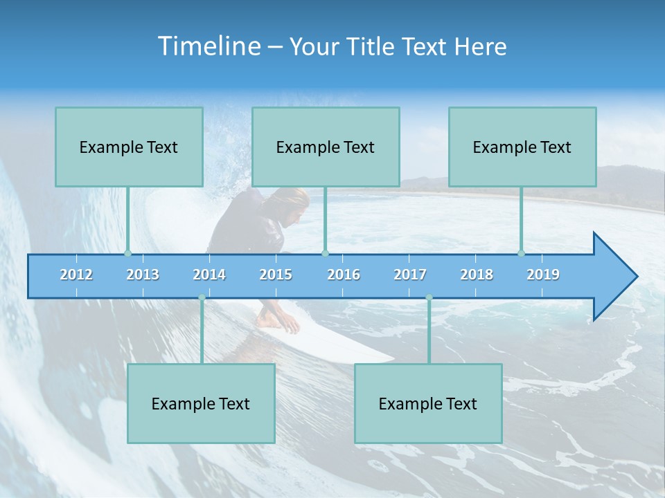 Summer Watersports Fun PowerPoint Template