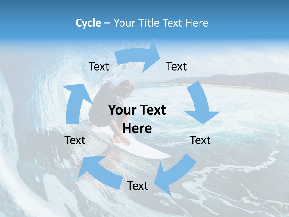 Summer Watersports Fun PowerPoint Template