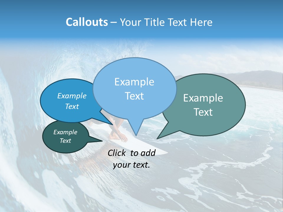 Summer Watersports Fun PowerPoint Template