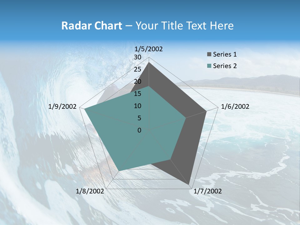 Summer Watersports Fun PowerPoint Template
