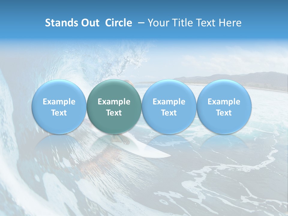 Summer Watersports Fun PowerPoint Template