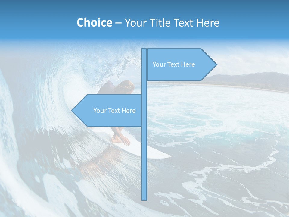 Summer Watersports Fun PowerPoint Template