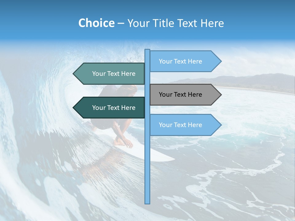 Summer Watersports Fun PowerPoint Template