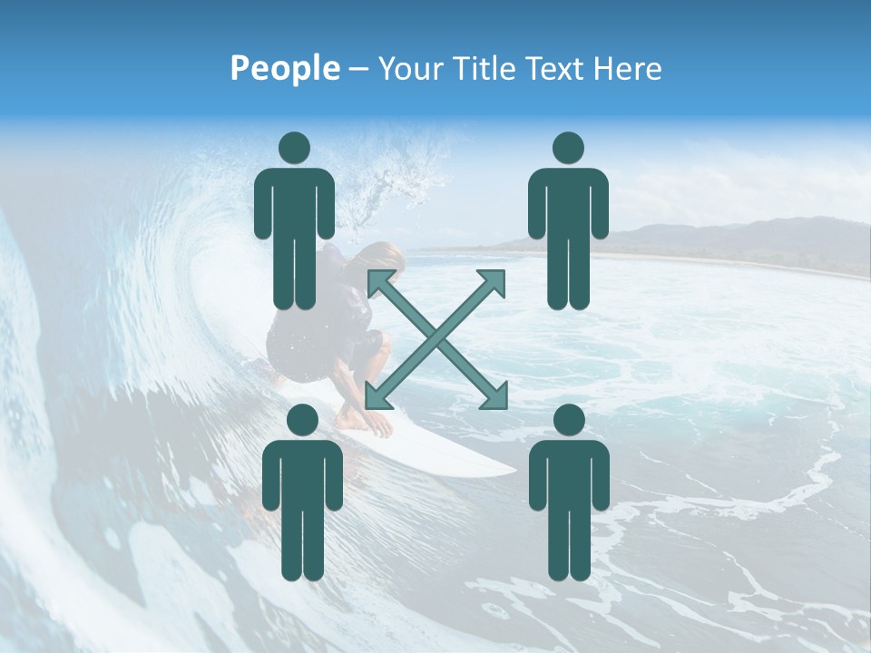 Summer Watersports Fun PowerPoint Template