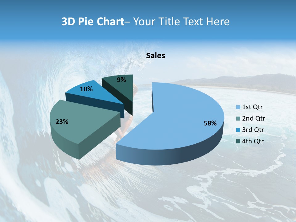 Summer Watersports Fun PowerPoint Template