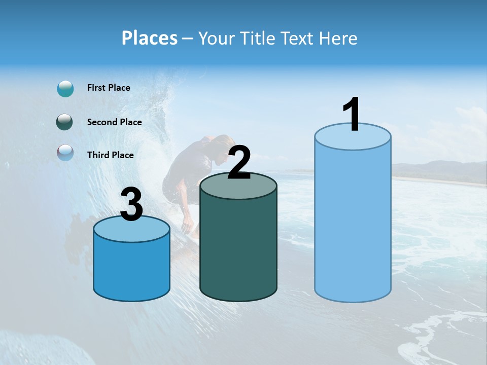 Power Sea Cool PowerPoint Template
