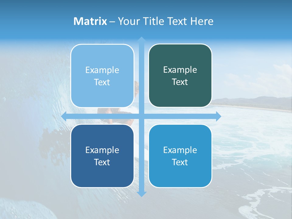 Power Sea Cool PowerPoint Template