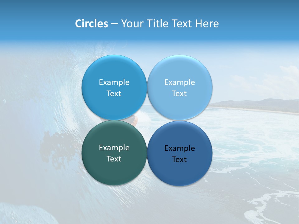 Power Sea Cool PowerPoint Template