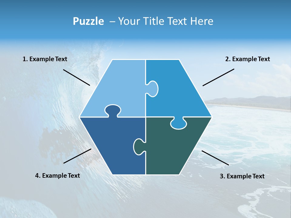 Power Sea Cool PowerPoint Template