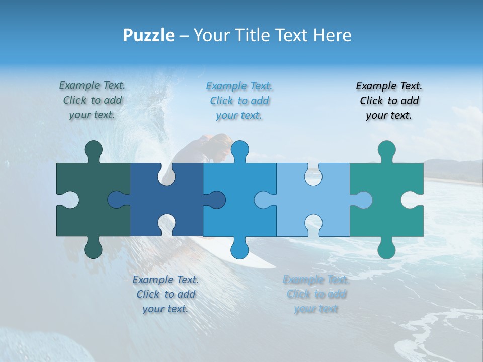 Power Sea Cool PowerPoint Template