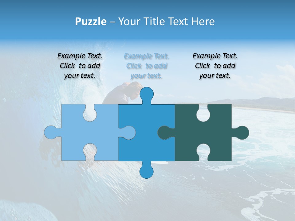 Power Sea Cool PowerPoint Template