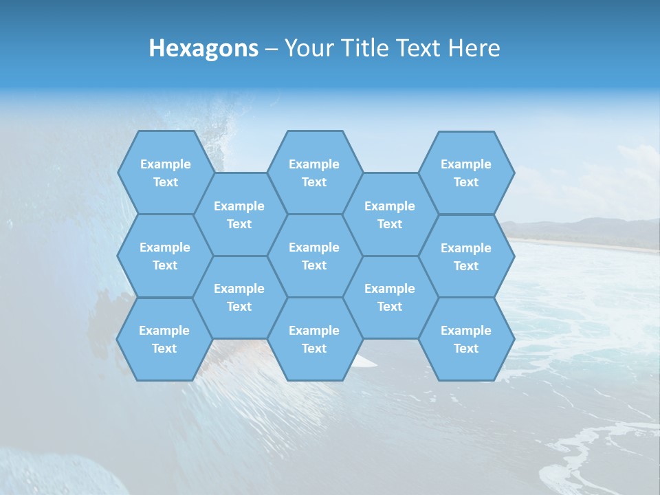 Power Sea Cool PowerPoint Template