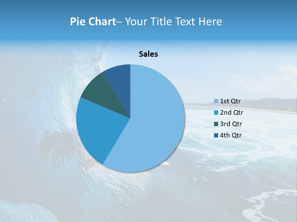 Power Sea Cool PowerPoint Template