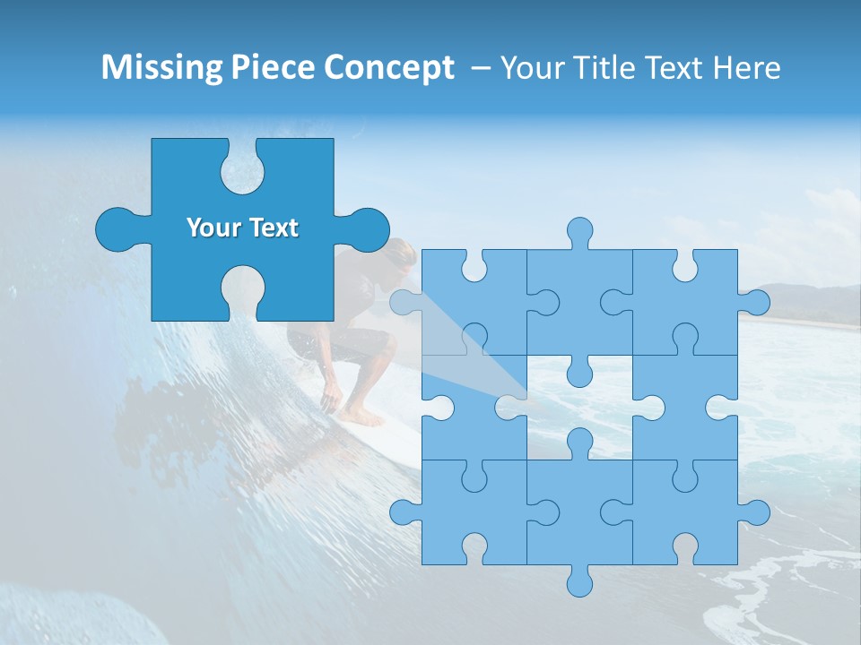 Power Sea Cool PowerPoint Template