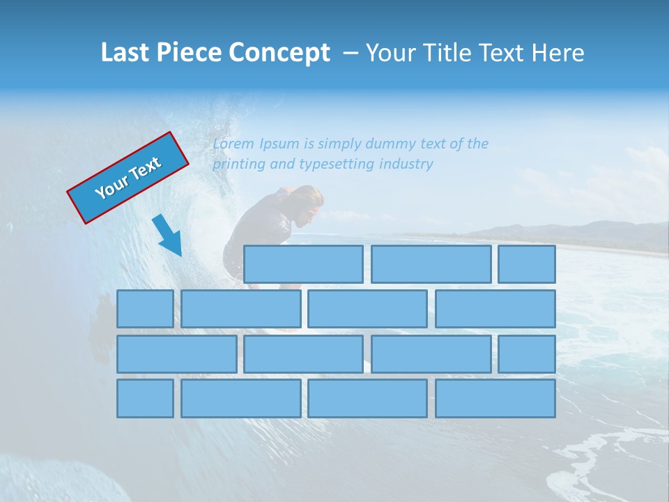 Power Sea Cool PowerPoint Template