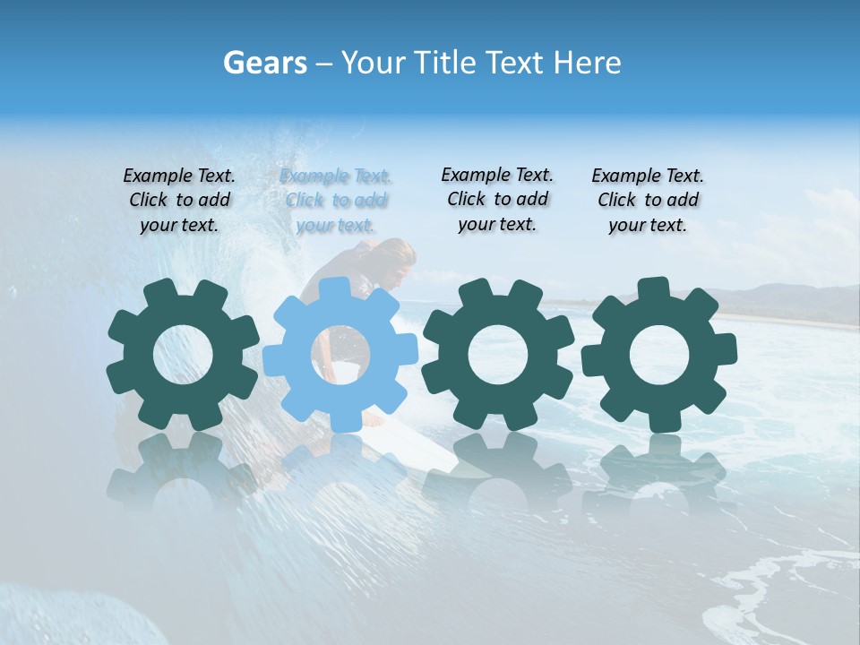 Power Sea Cool PowerPoint Template