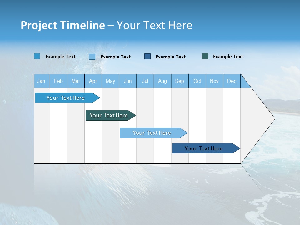 Power Sea Cool PowerPoint Template