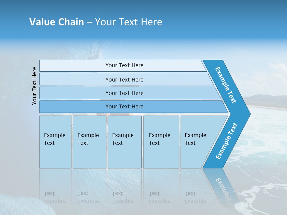 Power Sea Cool PowerPoint Template
