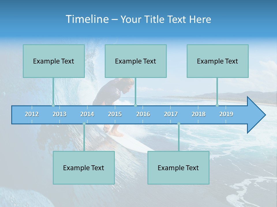 Power Sea Cool PowerPoint Template