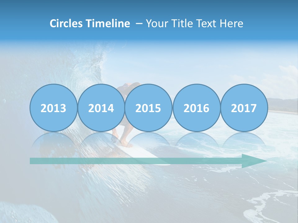 Power Sea Cool PowerPoint Template