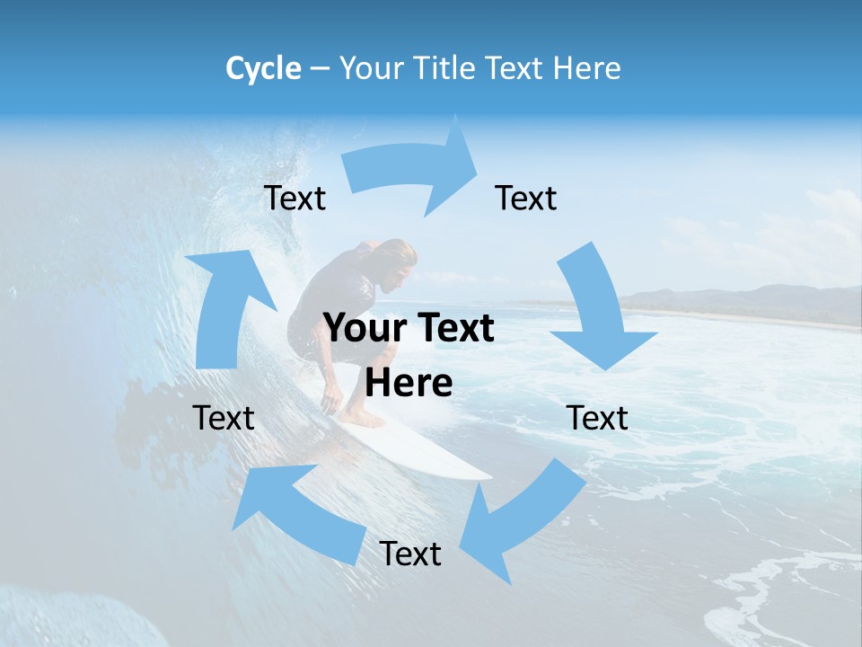 Power Sea Cool PowerPoint Template