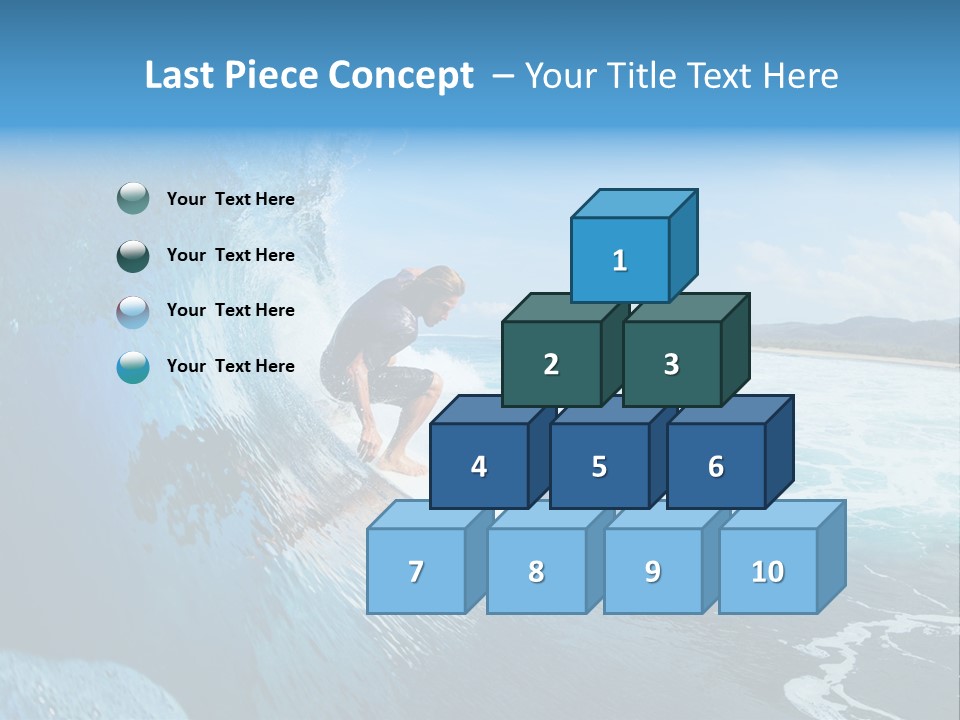 Power Sea Cool PowerPoint Template