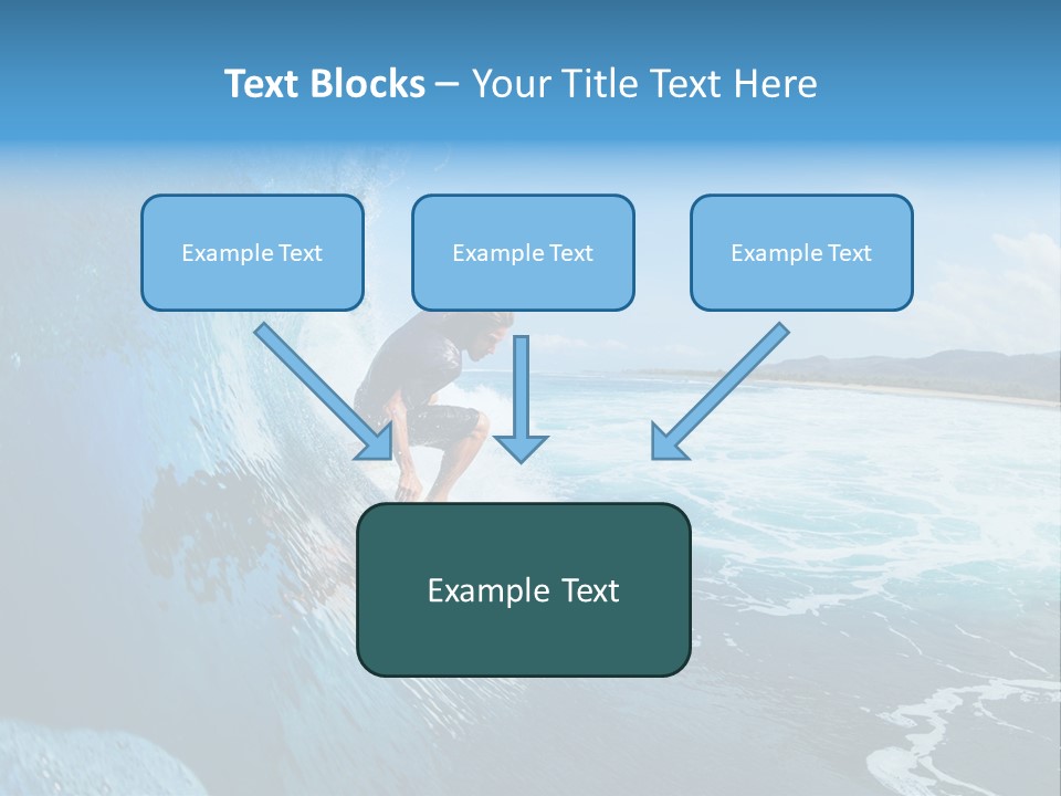 Power Sea Cool PowerPoint Template