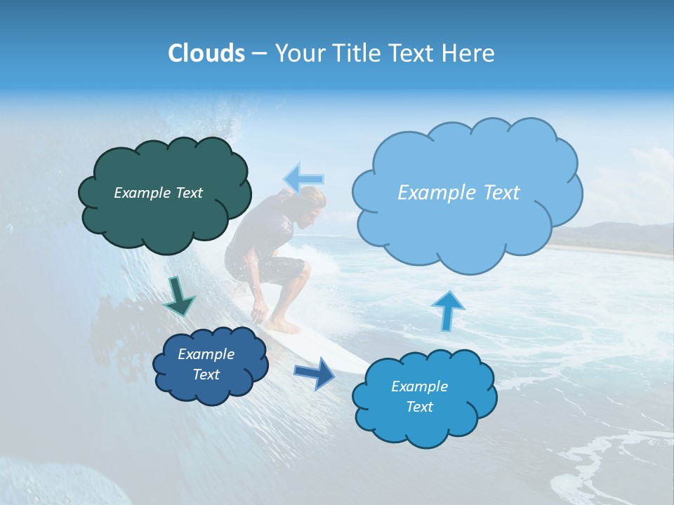 Power Sea Cool PowerPoint Template
